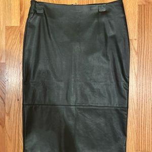 Forever 21 Leather Skirt